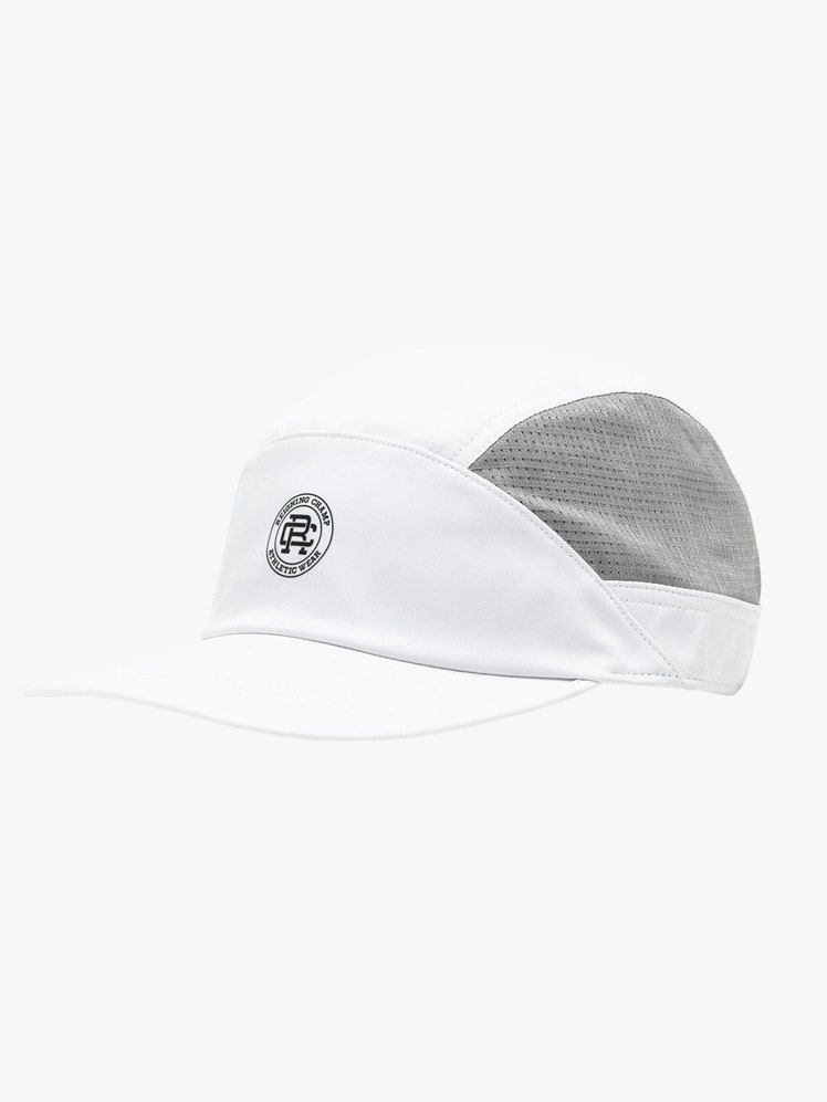 Reigning Champ white workout cap